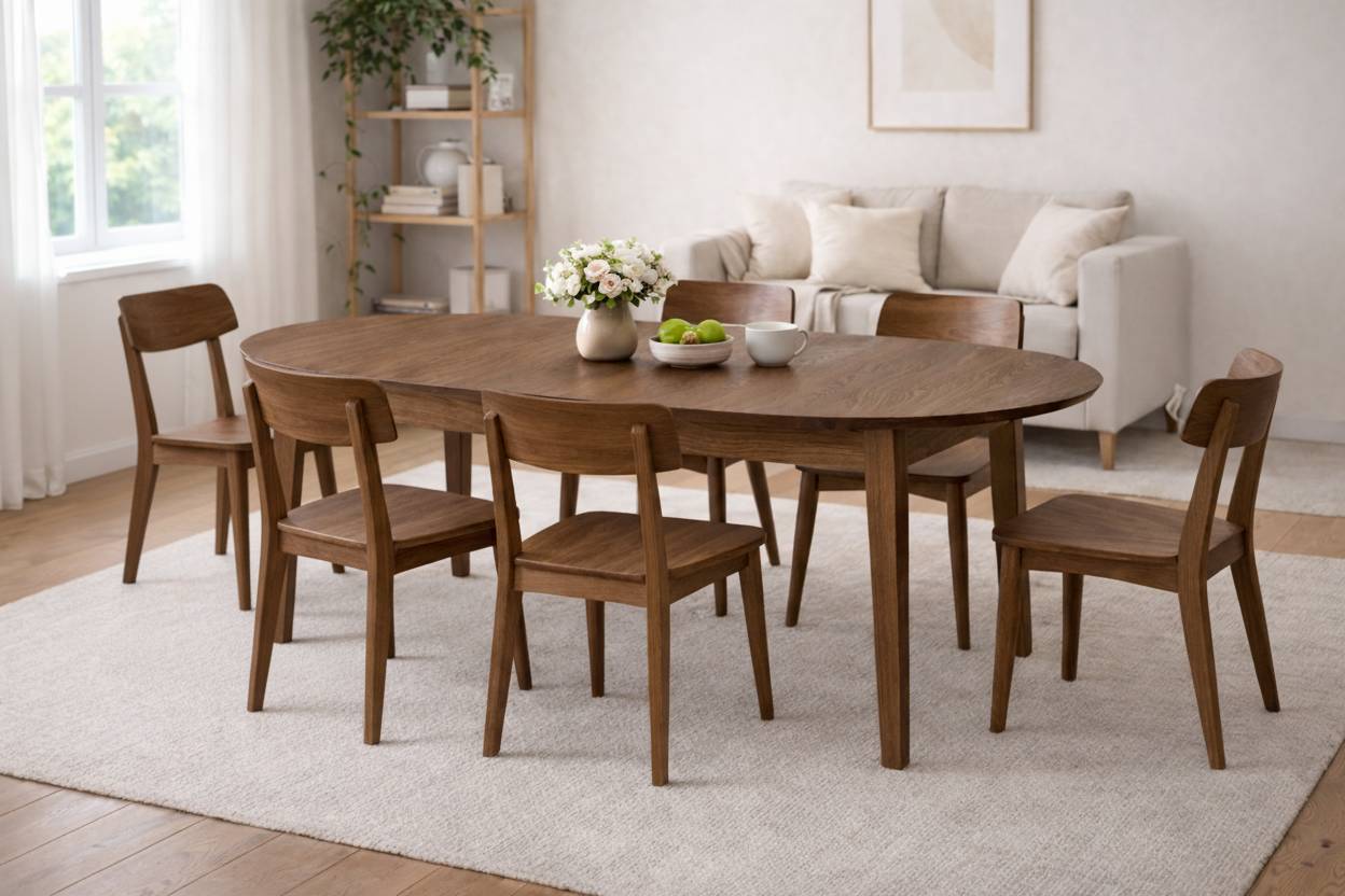 Rozkládací jídelní stůl